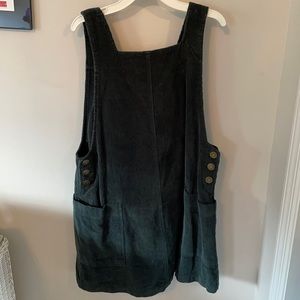 Urban Outfitters Dark Green Corduroy Dress